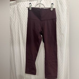 Lulu lemon cropped leggings